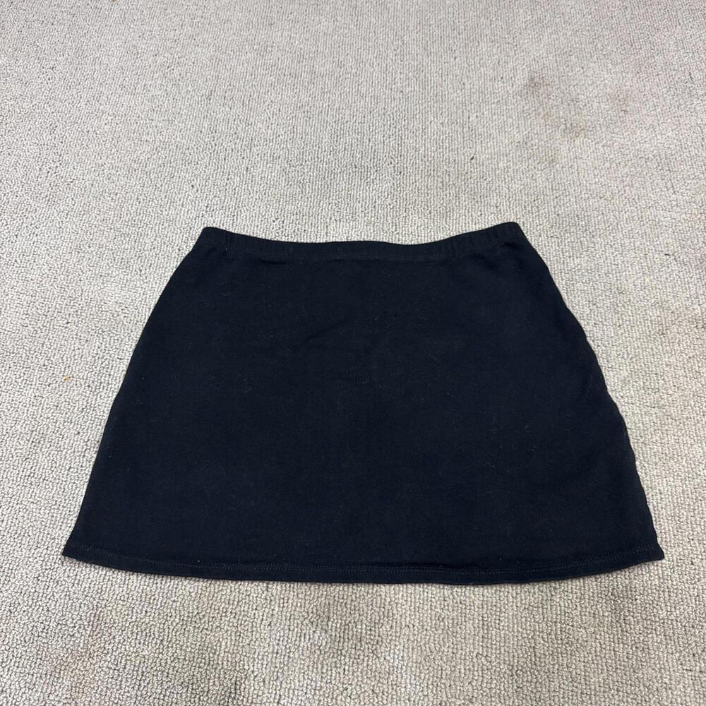 Playboy By PacSun Skirt Black Mini Elastic Waist Women’s Size XS - Picture 11 of 11